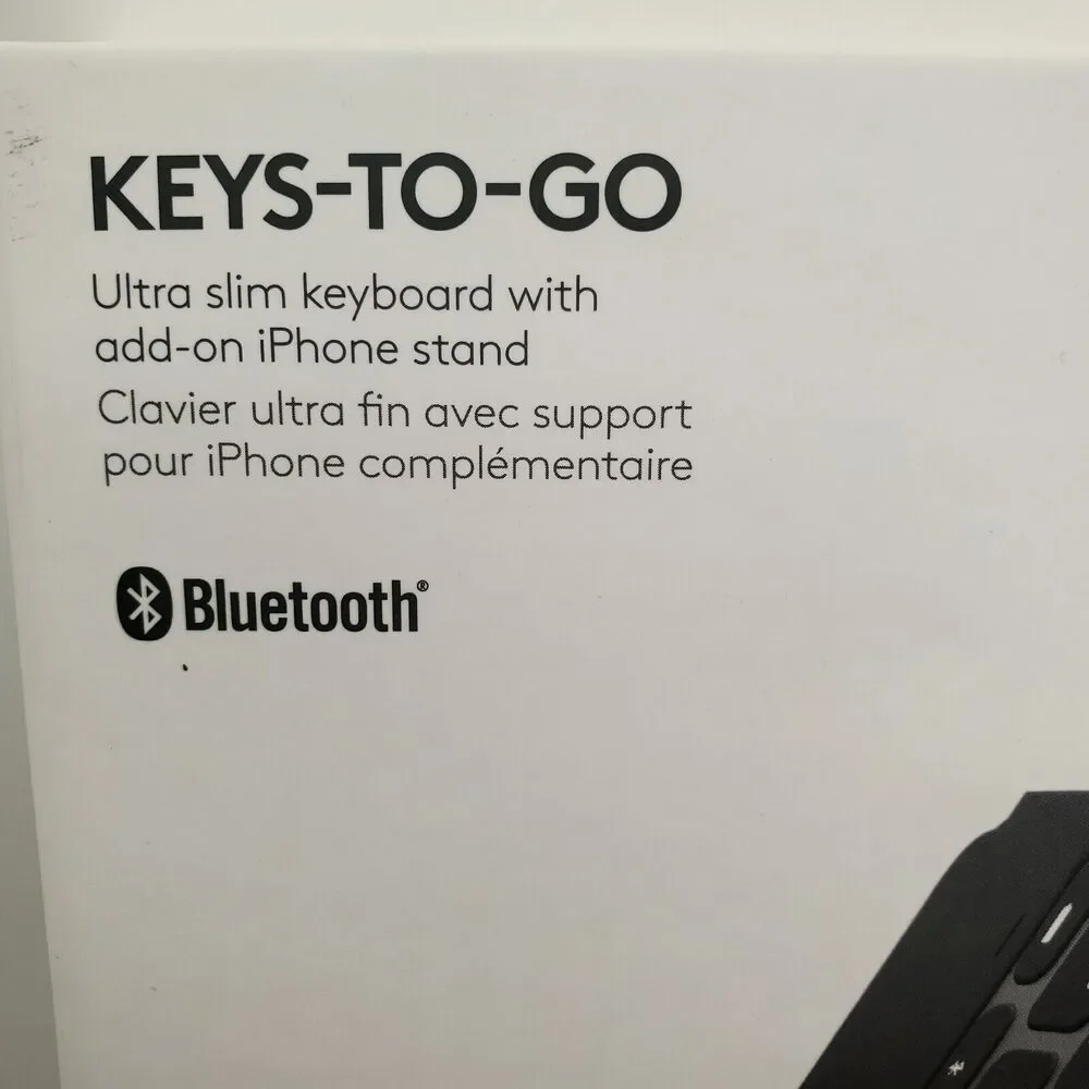 LOGITECH KEYS-TO-GO BLUETOOTH CORDLESS KEYBOARD FOR 